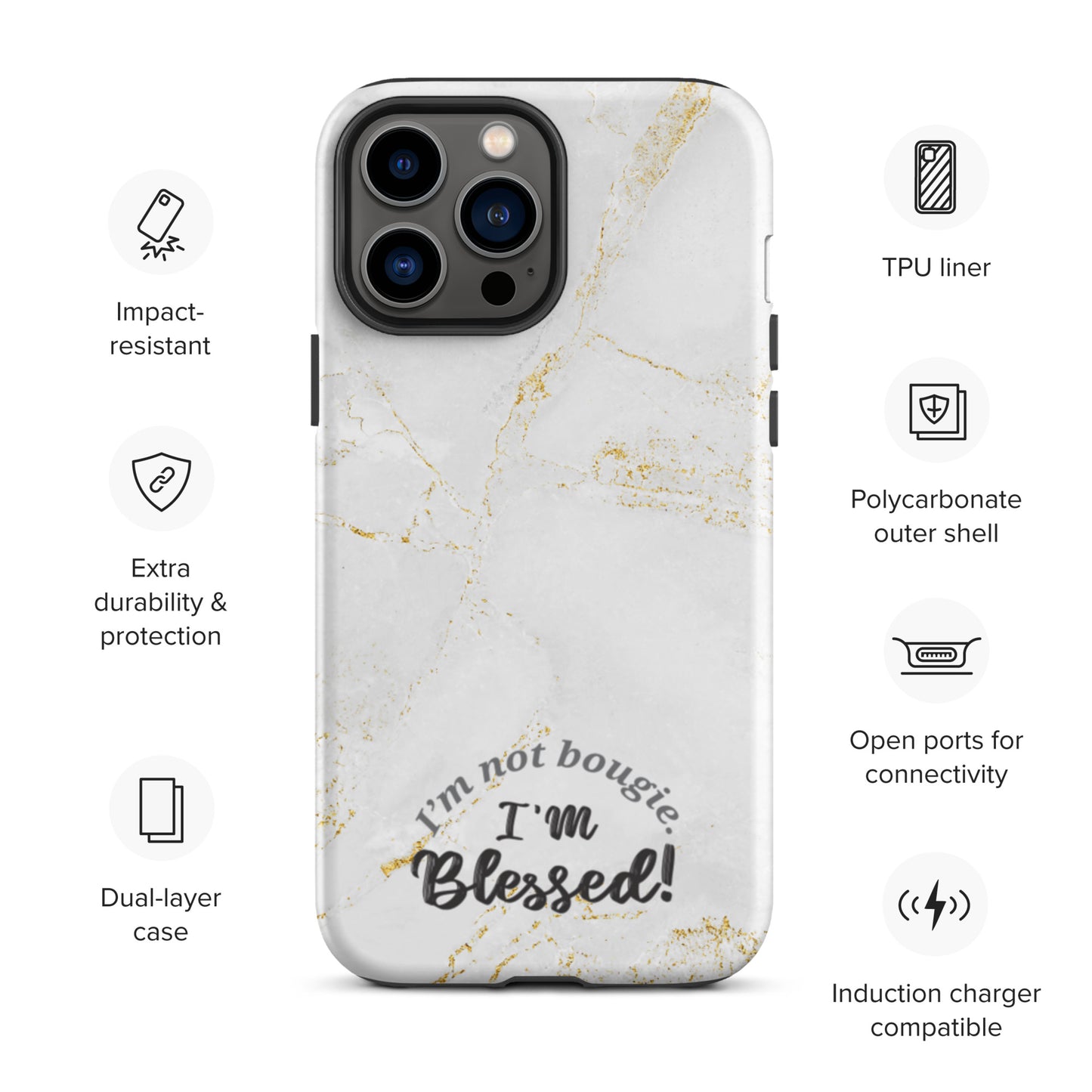 Tough iPhone case