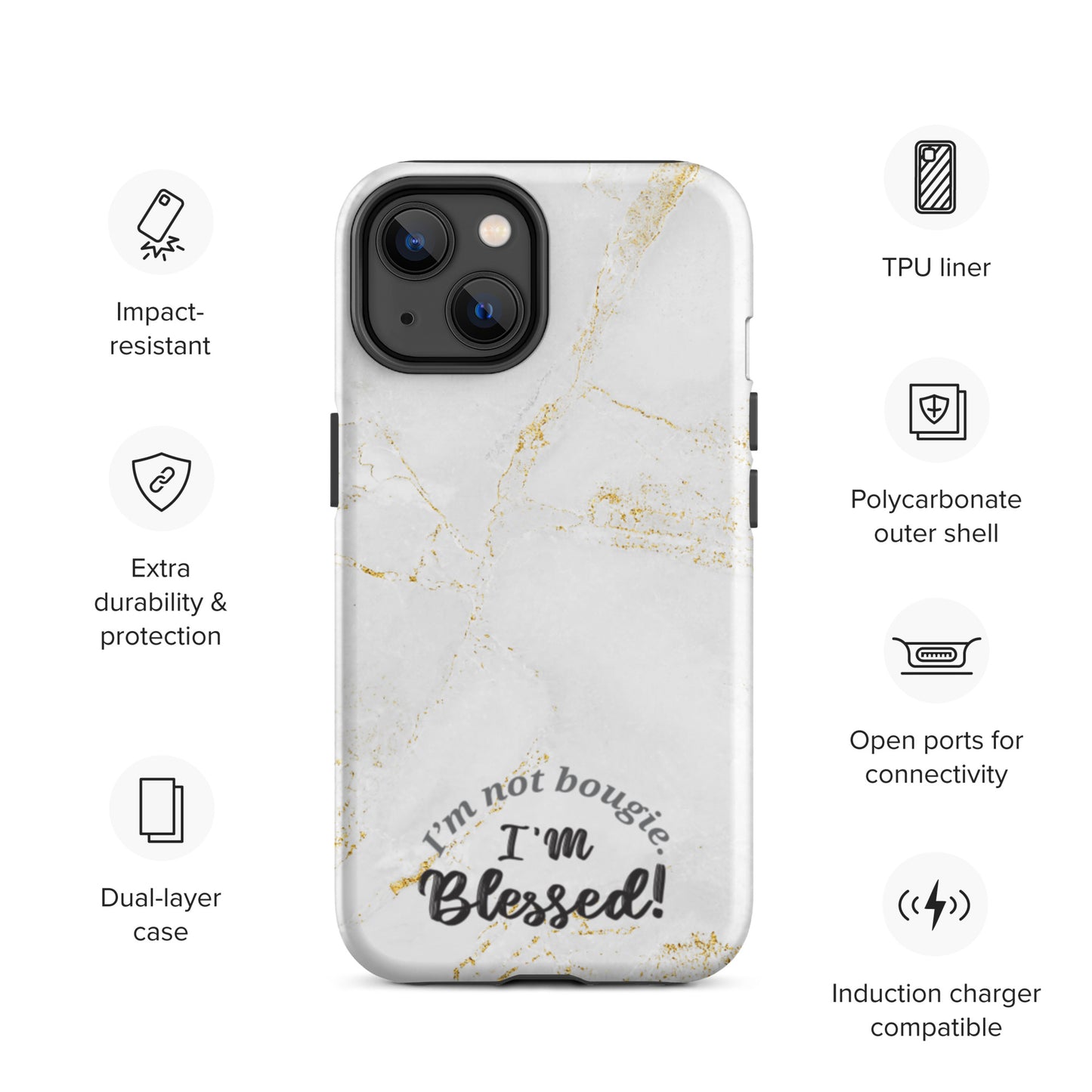 Tough iPhone case