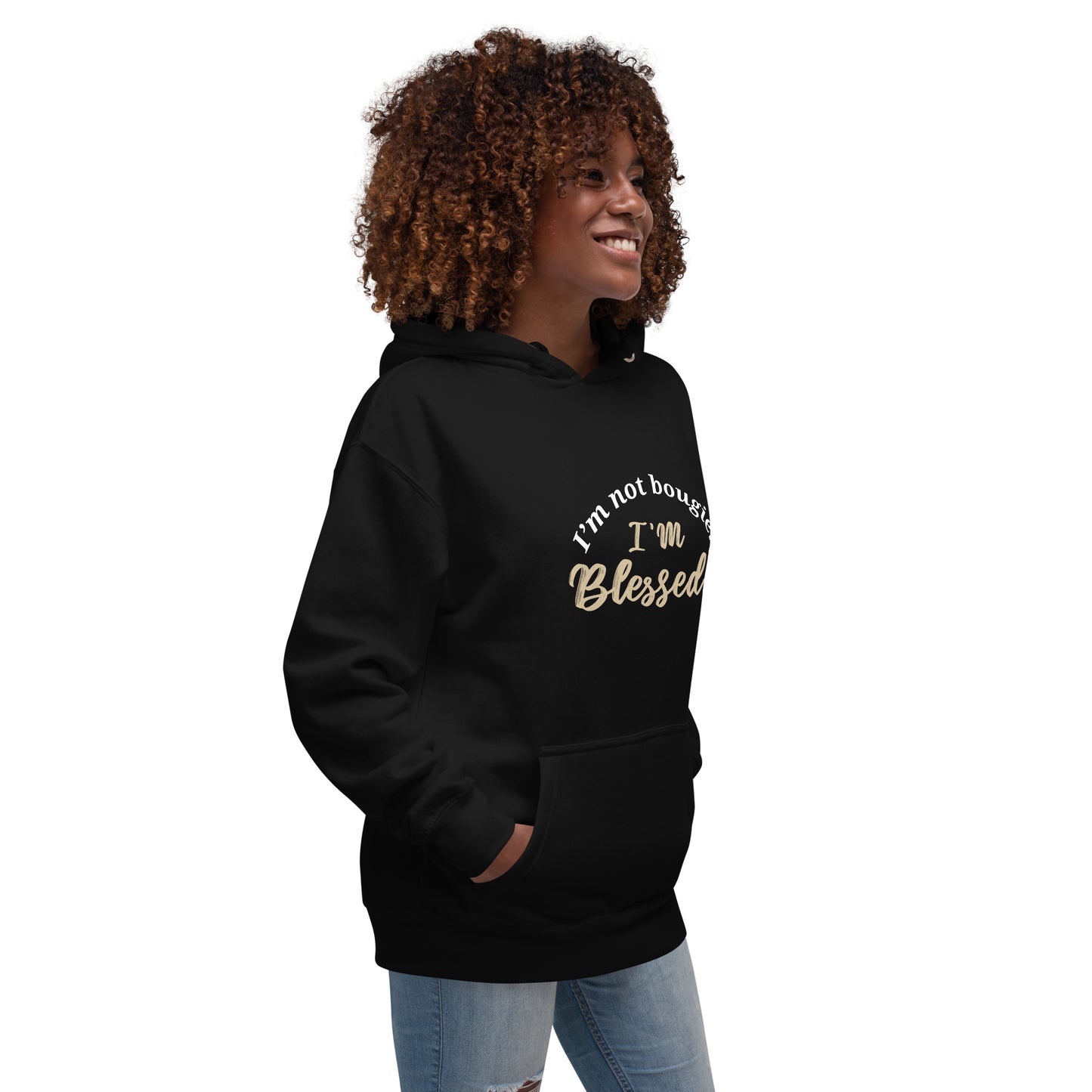 Women's Hoodie - 2 Colors - BLACK or BURGUNDY