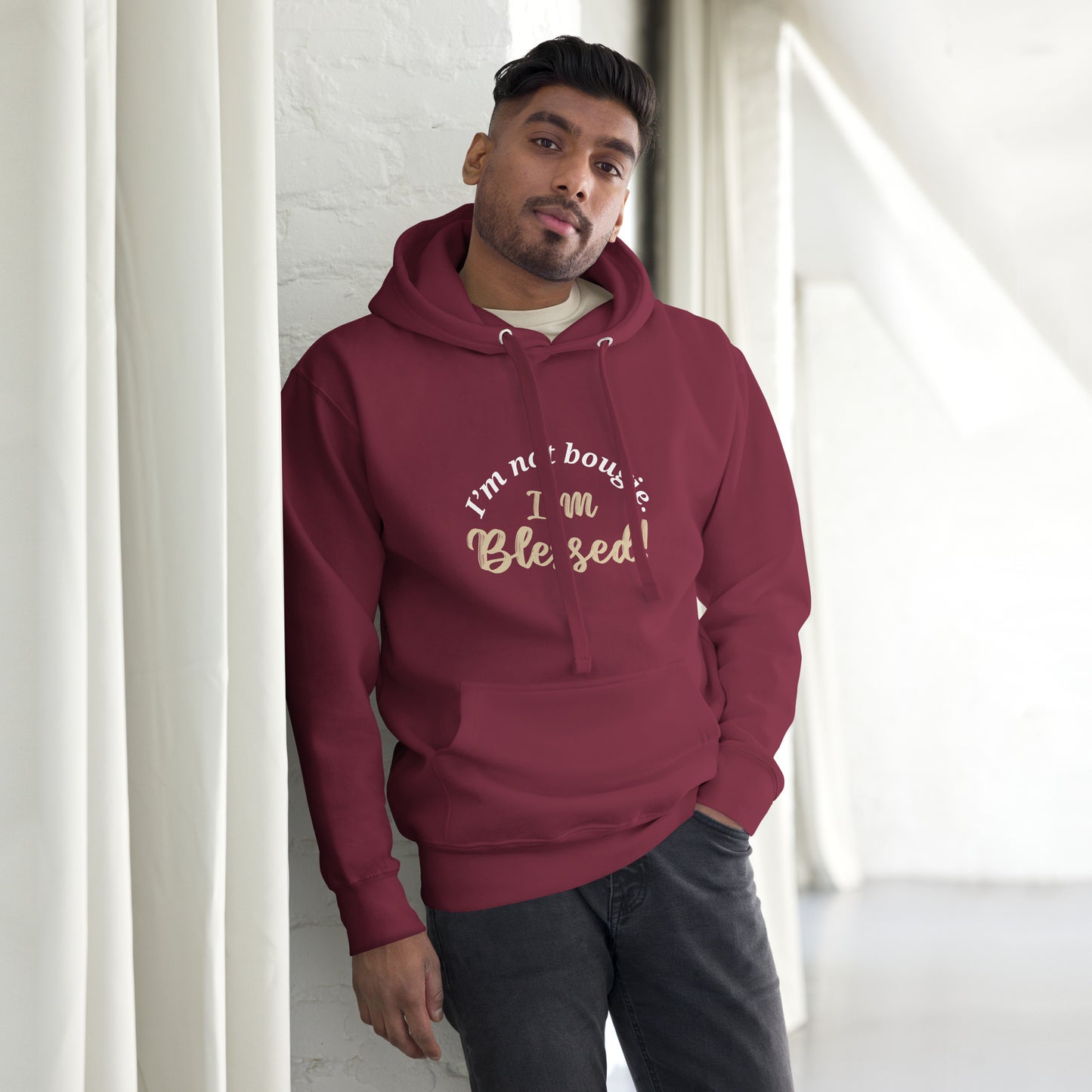 Women's Hoodie - 2 Colors - BLACK or BURGUNDY