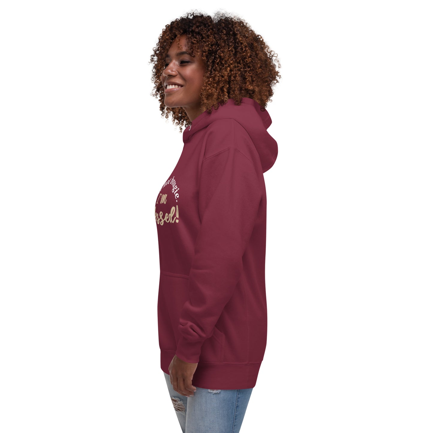 Women's Hoodie - 2 Colors - BLACK or BURGUNDY